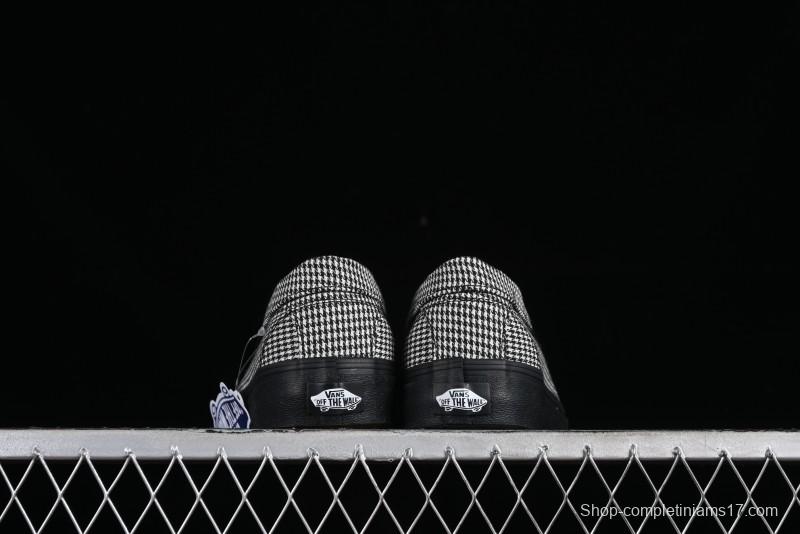Vans Demons Style 53 Black White Retro Houndstooth Loafers - VN000CQPYER