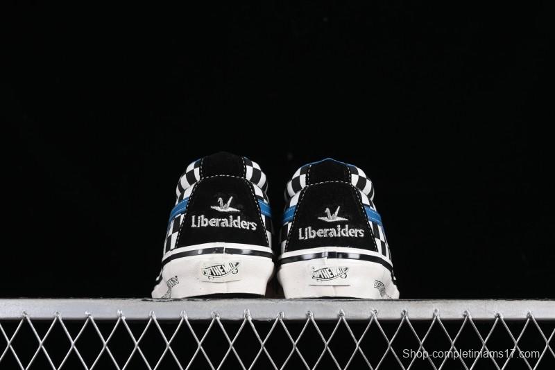 Vans SK8-Mid x Liberaiders Origami Checkerboard Mid-Top Casual Skate Shoes - VN0A3TKNQXH
