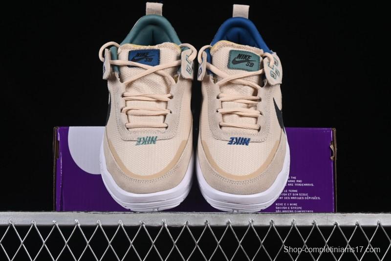 Nike SB Day One Low Top Casual Skate Shoes with Air Zoom Cushion - FN4210-100