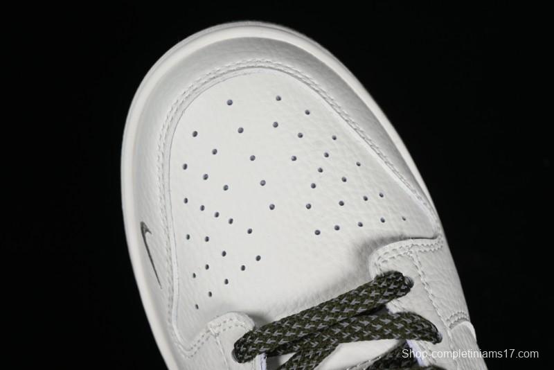 Nike SB Dunk Low Collaboration Triple Swoosh Military Green Low-Top Casual Skateboarding Shoes - NK5639-323