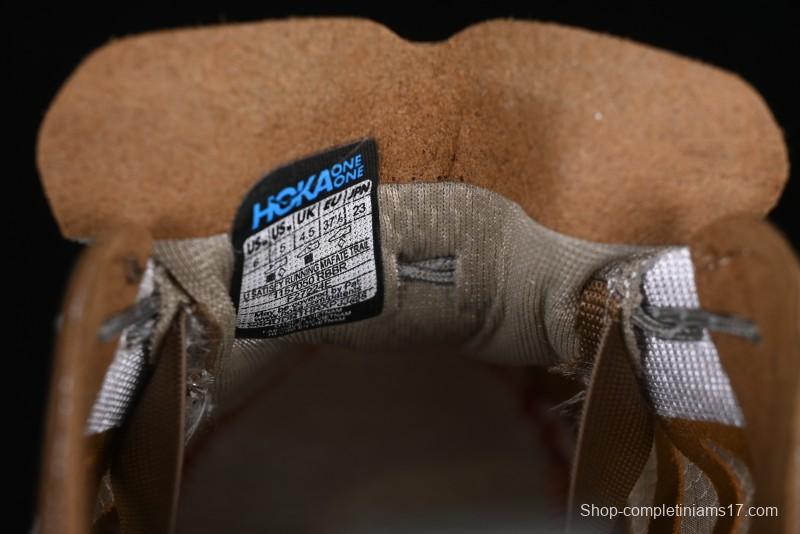 HOKA ONE ONE Satisfy Running Mafate Trail Low-Cut Cushioned Outdoor Hiking Shoes - 1157050 RBBR