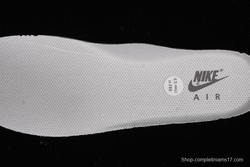 Nike Air Force 1 '07 Low Casual Sneakers with Hemp Rope Laces and Distressed Design - 315122-333