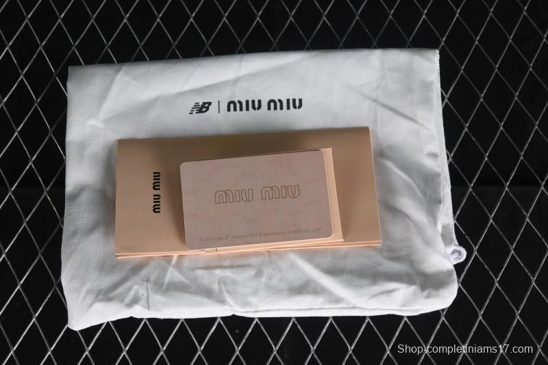 Miu Miu x New Balance 530 Low-Top Retro Running Sneakers with Deconstructed Design - AJD4