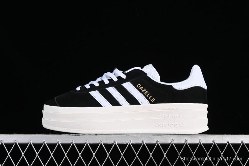 Adidas Originals Gazelle Bold HQ6912 Low-Top Sneakers with Thick Sole for Casual Wear, Non-Slip and Durable - HQ6912