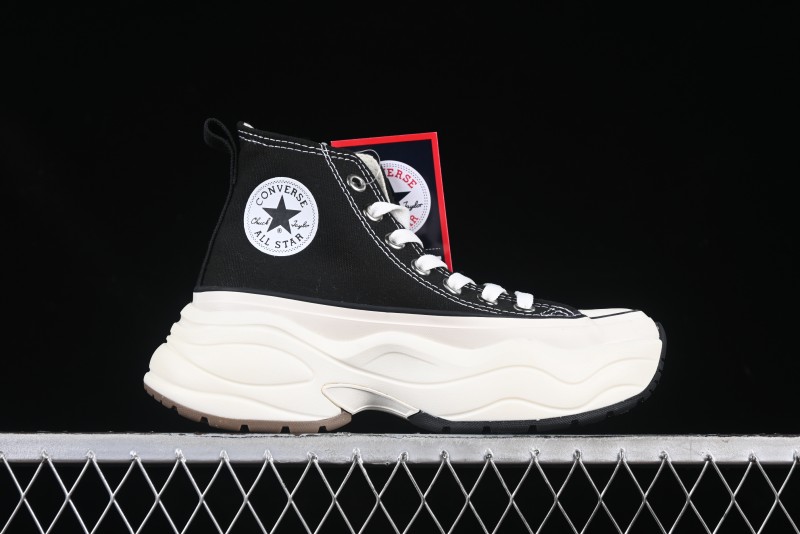 Converse All Star High Top Platform Sneakers with Classic Design - 31312401