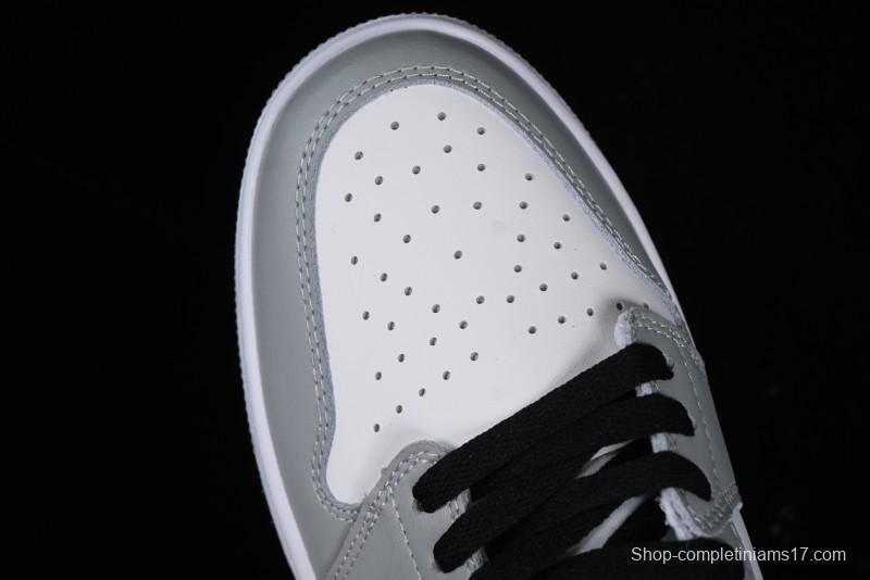 Nike Air Jordan 1 Low AJ1 Grey Black Low Top Casual Sneakers - CZ0790-110