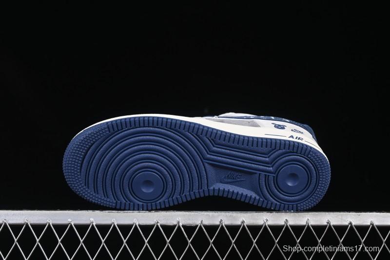 Nike Air Force 1 '07 Low Collaboration with Violent Bear - Snow Grey Pigskin Edition - KK1988-053