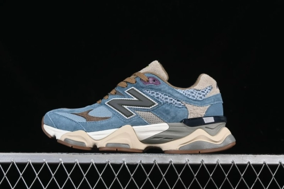 New Balance 9060 Retro Casual Running Sneakers with ABZORB Cushioning Technology - U9060BD1