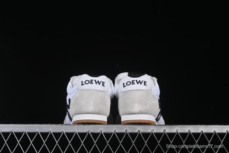 Loewe Ballet Runner 2.0 Sneakers Retro Style Low-Profile Casual Sports Shoes with Asymmetric Toe Design - Ballet Runner 2.0