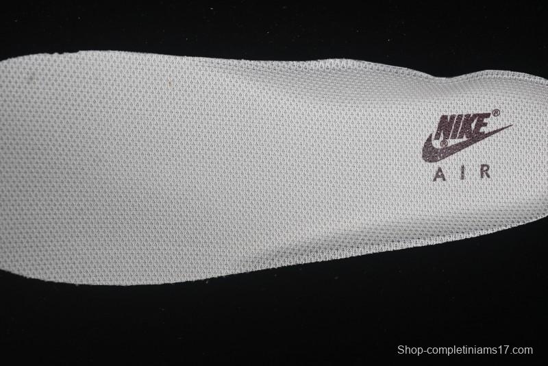 Nike Air Force 1 '07 Low Dior Collaboration Burgundy Low-Top Casual Sneakers - KK1988-046