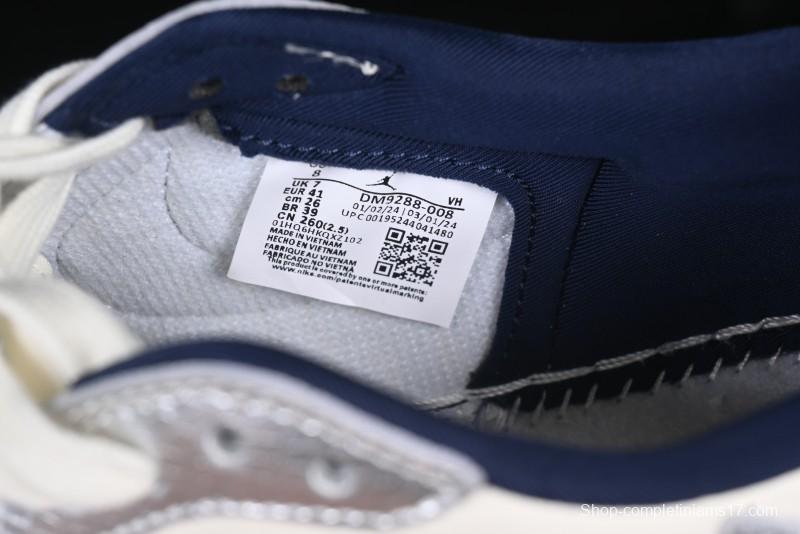 Nike Travis Scott x Fragment Design x Air Jordan 1 Low OG SP AJ1 Retro Sneakers - DM9288-008