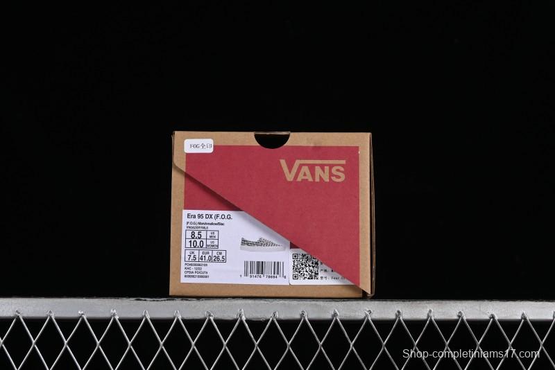 Fear Of God x Vans Era 95 Reissue Low-Top Skate Shoes - VN0A2XRYML6