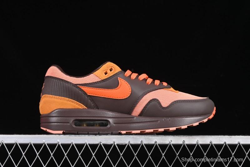 Nike Air Max 1 Retro Running Shoes with Half-Sole Air Cushion - HF7346-200