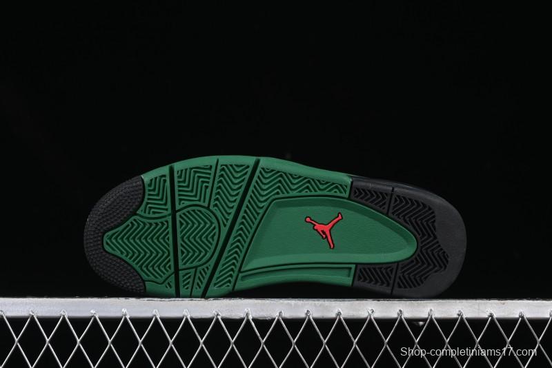 Nike Air Jordan 4 Remastered Sneakers with Textile Mesh Leather and Suede Upper - FQ7939-003