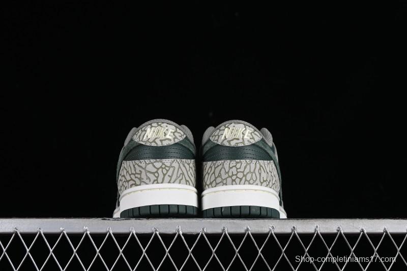 Nike Dunk Low Urban Landscape 2.0 Cracked Suede SB Low-Top Casual Sneakers - HF4878-053