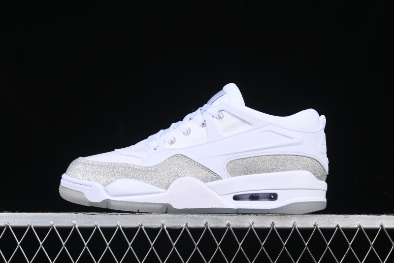 Nike Air Jordan 4 Retro Low Basketball Shoes - HQ3441-111