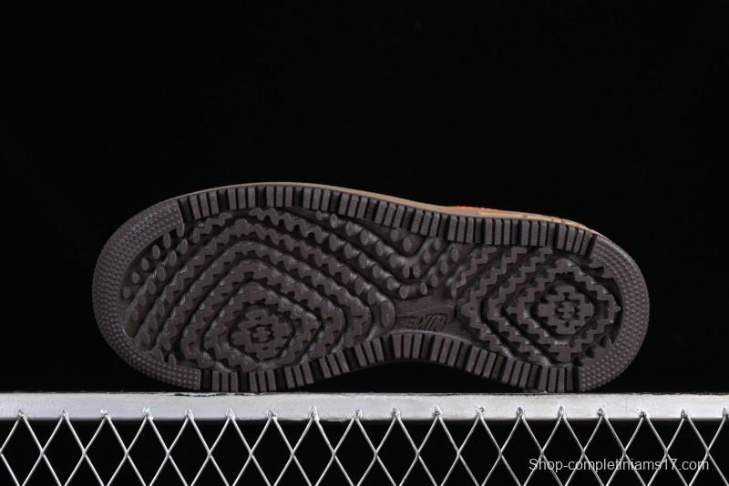 Nike Air Force 1 Low Luxe Casual Sneakers with Thick Sole and Waterproof Design - DM2451-800