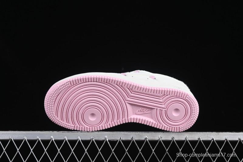 Nike Air Force 1 '07 Low Valentine's Day Limited Casual Sneakers with Full-Length Air Cushion - HV5992-111