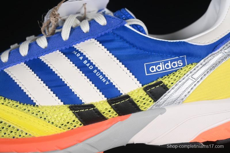Adidas Bad Bunny Adizero SL 72 Comfortable Low-Top Casual Sneakers - JQ8757