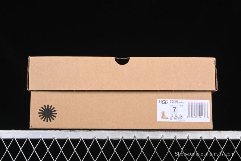 UGG Official Classic Button Sheepskin Snow Boots - 1016226 Chestnut