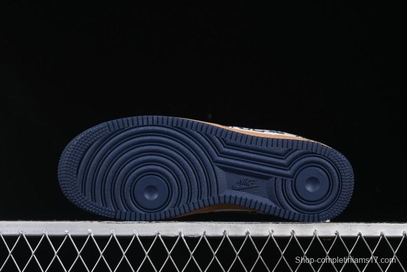 Nike Air Force 1 '07 Low Dior Collaboration Grey Knit Casual Sneakers - KK1988-052