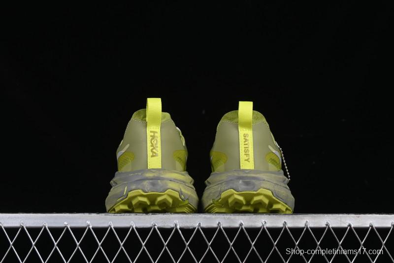 HOKA ONE ONE Satisfy Running Mafate Trail Low Top Cushioned Outdoor Hiking Shoes - 1157050 SLFR