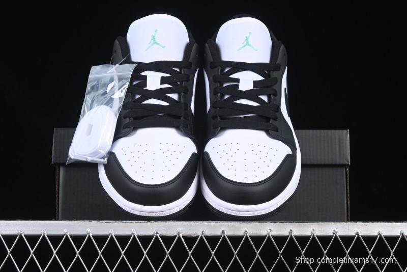 Nike Air Jordan 1 Low AJ1 Black White Panda Low Top Lifestyle Basketball Shoes - 553558-131