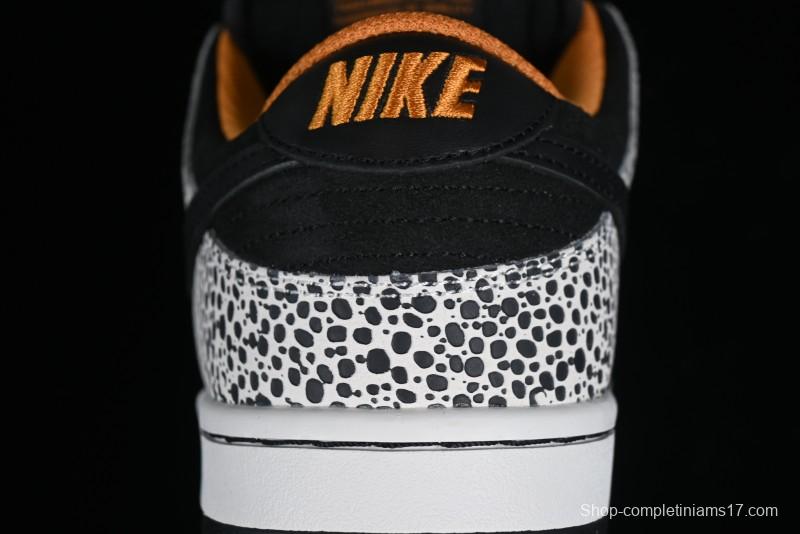 Nike SB Dunk Low Safari "Olympics" Stone Pattern SB Low Top Casual Sneakers - FZ1233-002