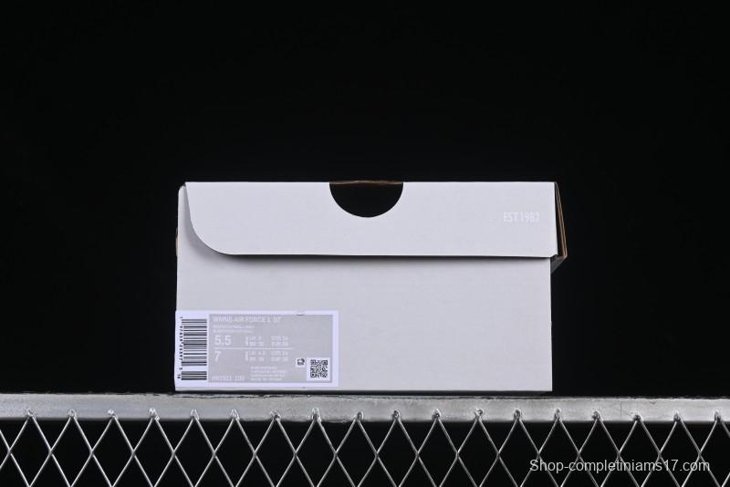 Nike Air Force 1 '07 Low Casual Sneakers with Full-Length Air Cushion - HV2511-100