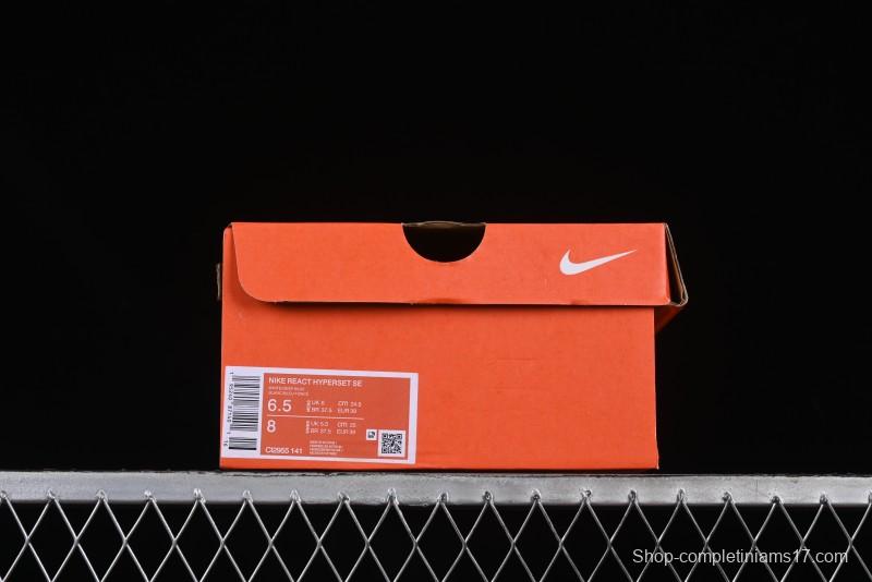 Nike React HyperSet Lightweight Low-Top Training Basketball Shoes - CI2955-141