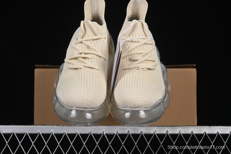 Grounds Big Bubble High Platform Sneakers in Cream White - AJE5