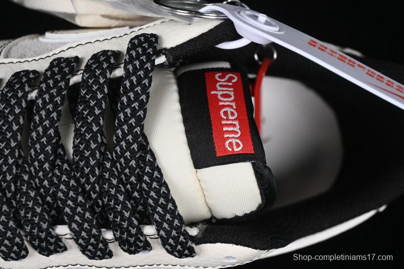 Nike Air Force 1 '07 Low Supreme Collaboration Casual Sneakers with Full-Length Air Cushion - BB7518-012