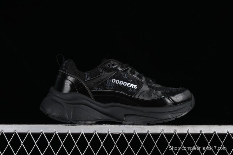 New York Yankees NY MLB Fast Ball Classic Monogram 24SS Retro Casual Running Shoes - 3ARNFSB4N07BKS