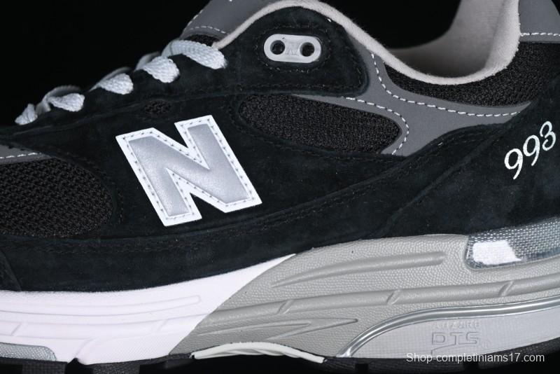 New Balance Made In USA M993 Series Classic Retro Casual Running Shoes - MR993BK