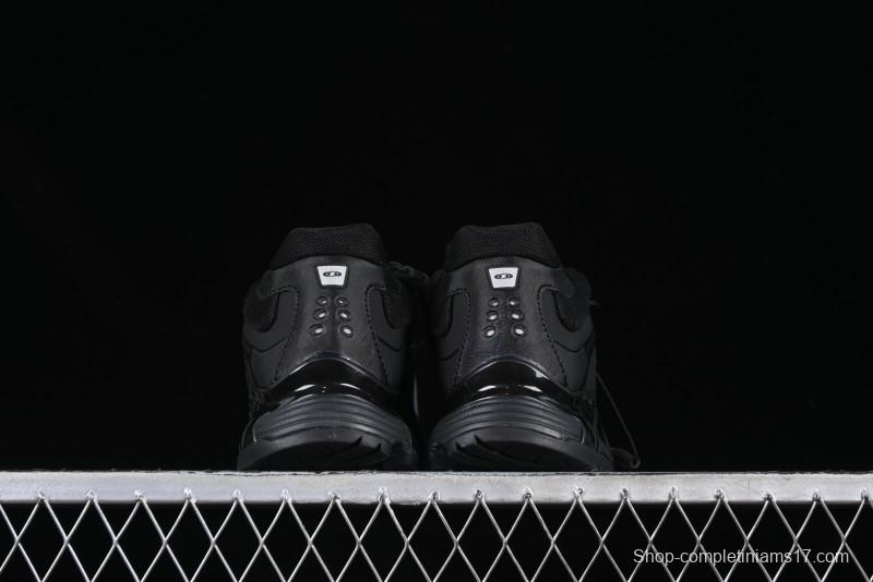 Salomon XT-Wings 2 All-Black Trail Running Sneakers - Sleek Performance and Style