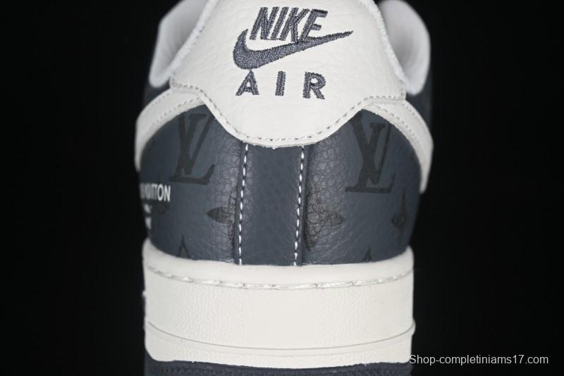 Nike Air Force 1 '07 Low LV Collaboration Beige Print Casual Sneakers - CS5288-002