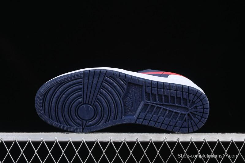 Nike Air Jordan 1 Low AJ1 Patriot Blue Red Low-Top Casual Lifestyle Sneakers - CZ8454-400