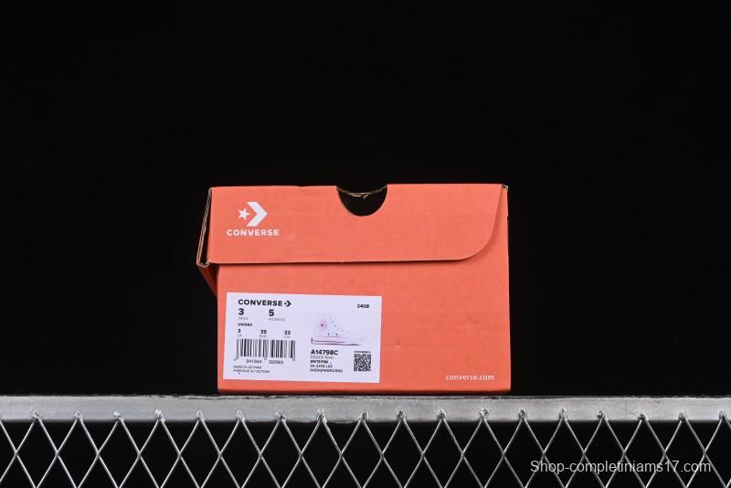 Converse Chuck 70 Valentine's Day Rose High Top Casual Sneakers - A14798C