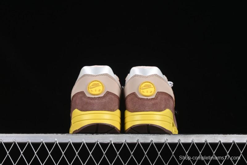 Nike Air Max 1 Retro Running Shoes with Half-Sole Air Cushion - HV5776-200