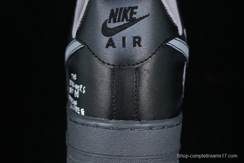 Nike Air Force 1'07 Low Gradient Skeleton Casual Sneakers - YD2425-110