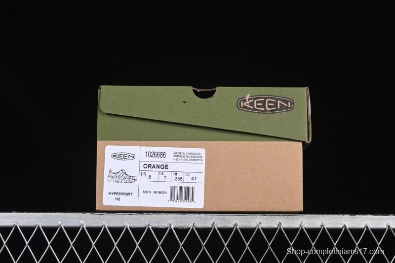 Keen Newport H2 Outdoor Sports Water Shoes with Toe Protection - 1026686ORANGE