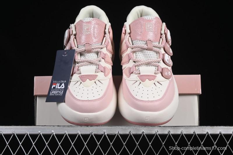 Pink Drip Chunky Sneakers – Trendy Casual Shoes for Women