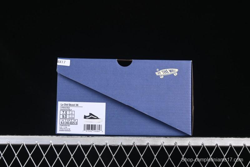 Vans Old Skool 36 Low-Top Retro Skate Shoes - VN000D57BLK
