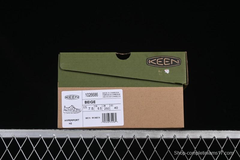 Keen Newport H2 Outdoor Sports Water Sandals with Toe Protection - 1026686BEIGE
