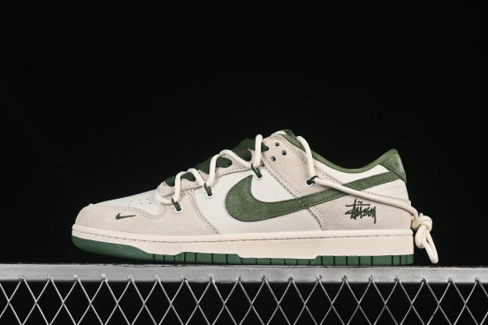 Nike SB Dunk Low Stussy Anniversary Custom Low-Top Skate Shoes - DM6868-094
