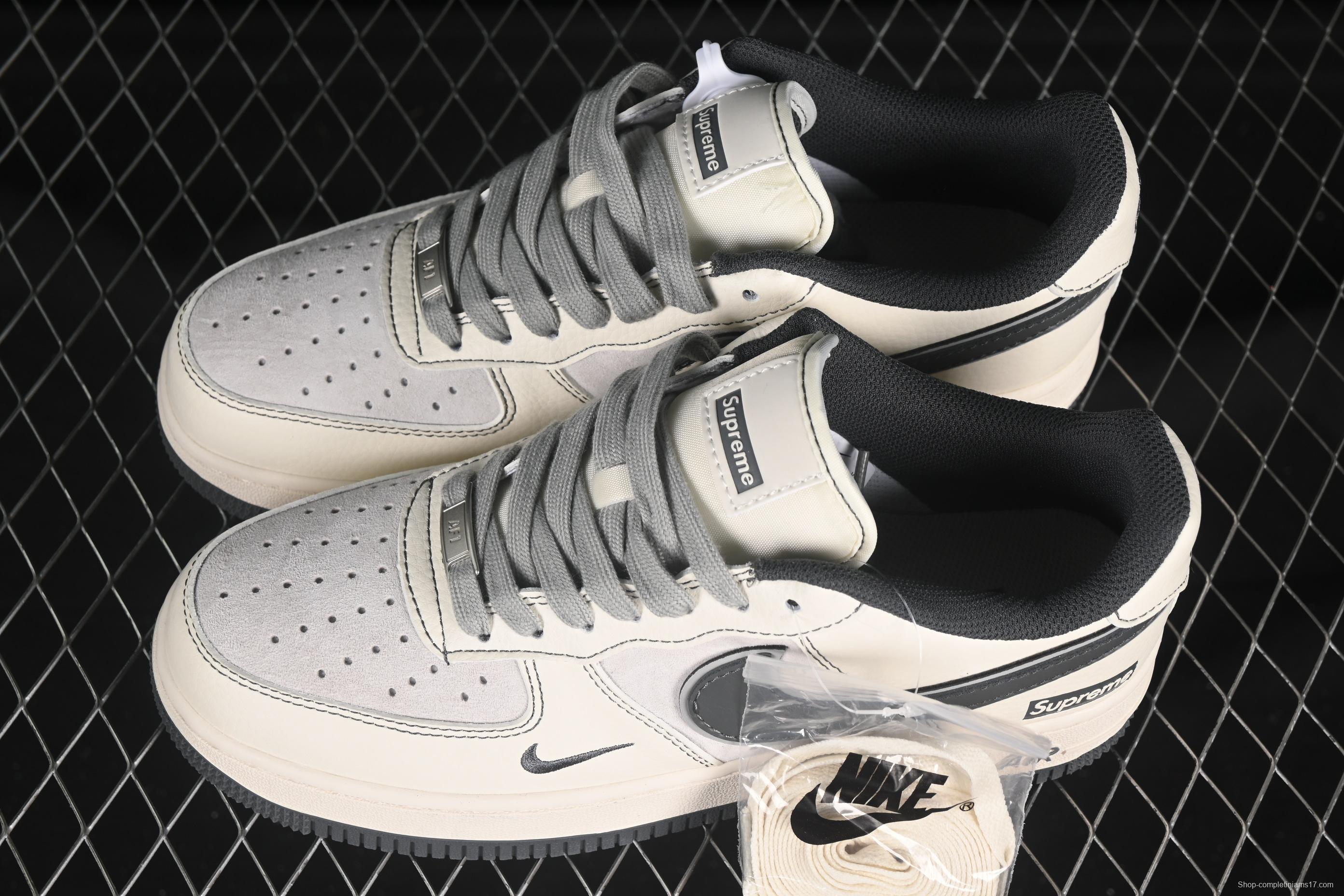 Nike Air Force 1 '07 Low Supreme Casual Sneakers with Full-Length Air Cushion - XZ6188-367