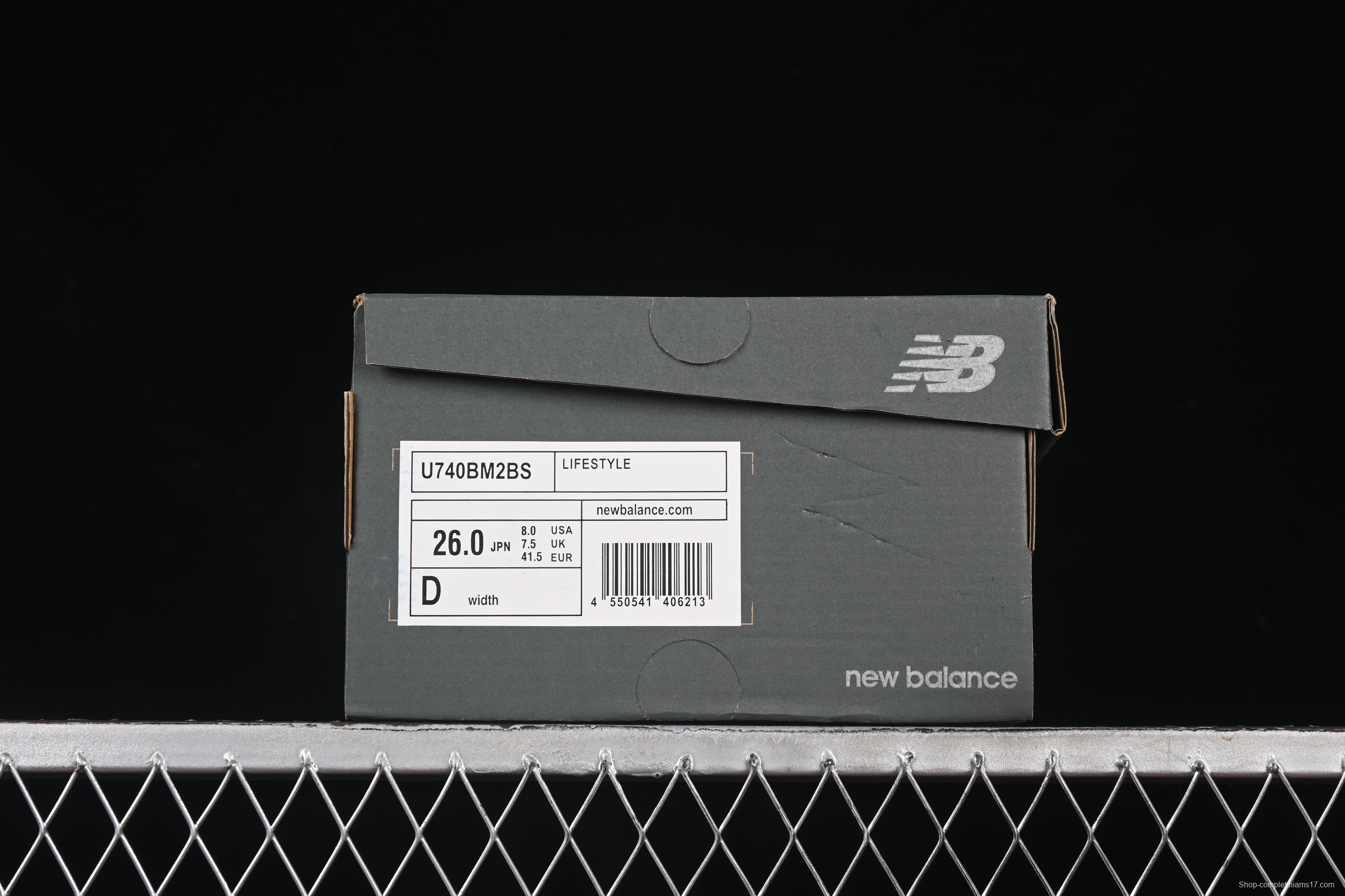 New Balance 740 Series Retro Dad Style Casual Running Shoes - U740BM2BS