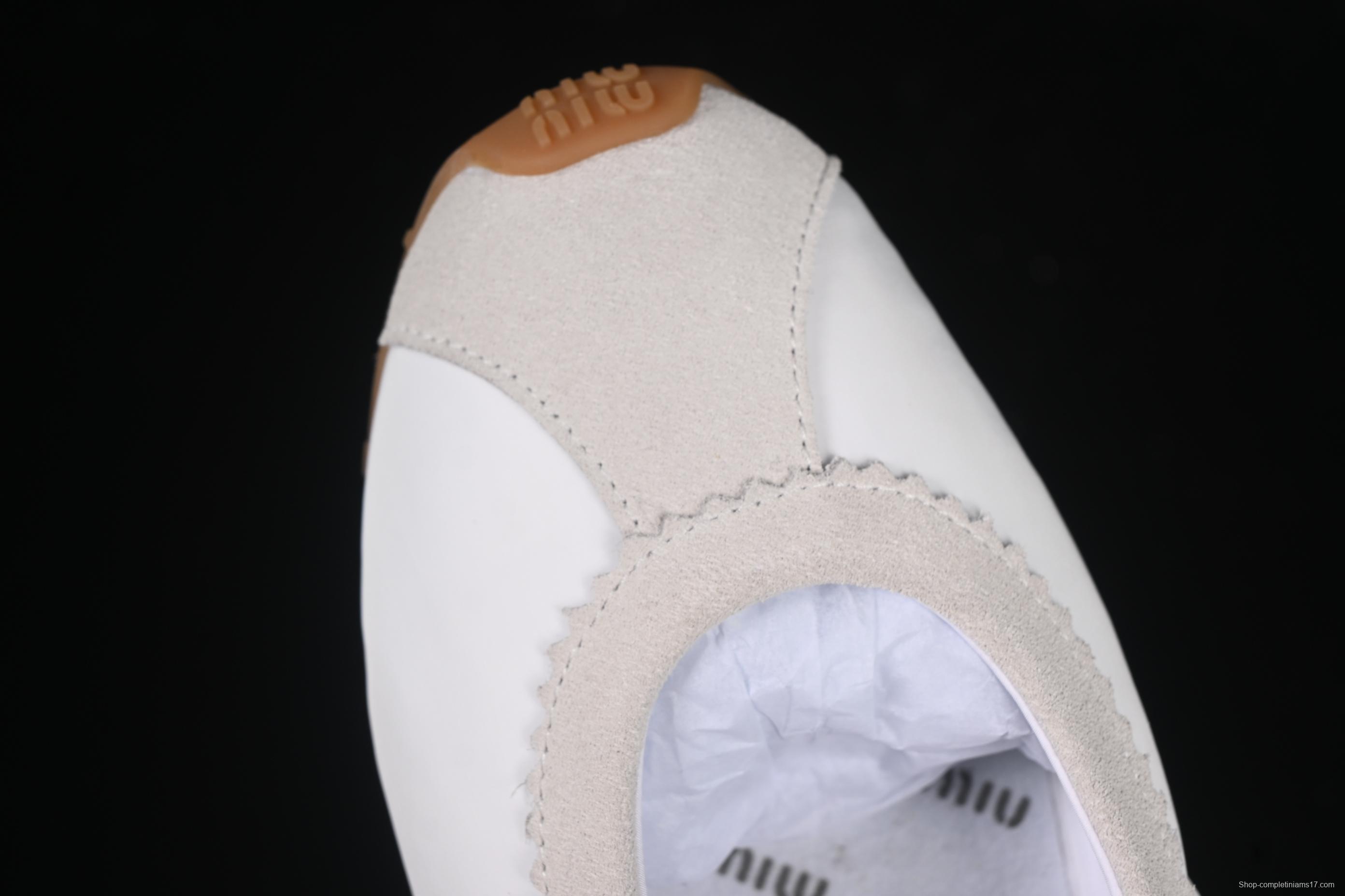 MiuMiu Mary Jane Ballet Flats - 99D4