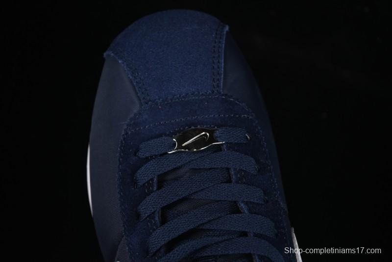 Nike Classic Cortez Leather Retro Running Shoes with Cushioned Sole - HF0263-400