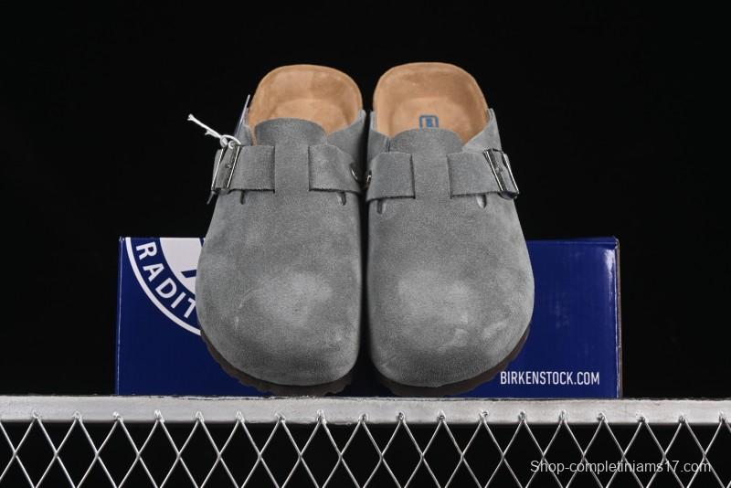 Birkenstock Arizona Soft Footbed Sandals with Suede Leather and Lambswool Lining - G.D4